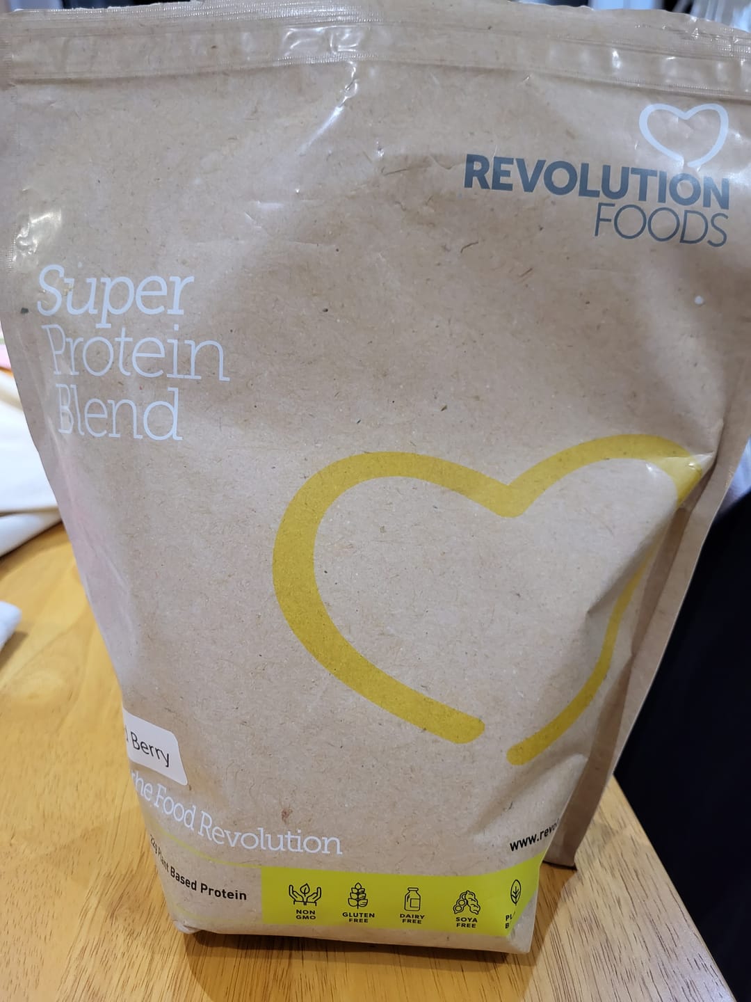 Customer photo review of Superblend Protein Powder