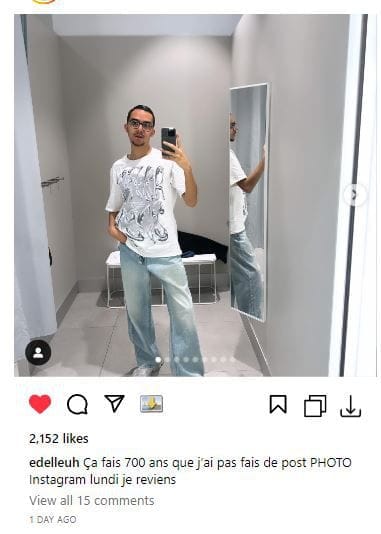 Customer photo review of Aelfric Eden Futuristic Liquid Metal Design Tee