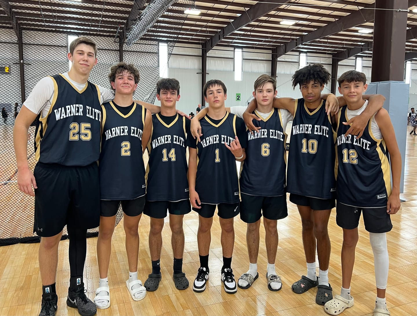 Customer photo review of Custom Black White -Khaki Double Side Tops Basketball Jersey