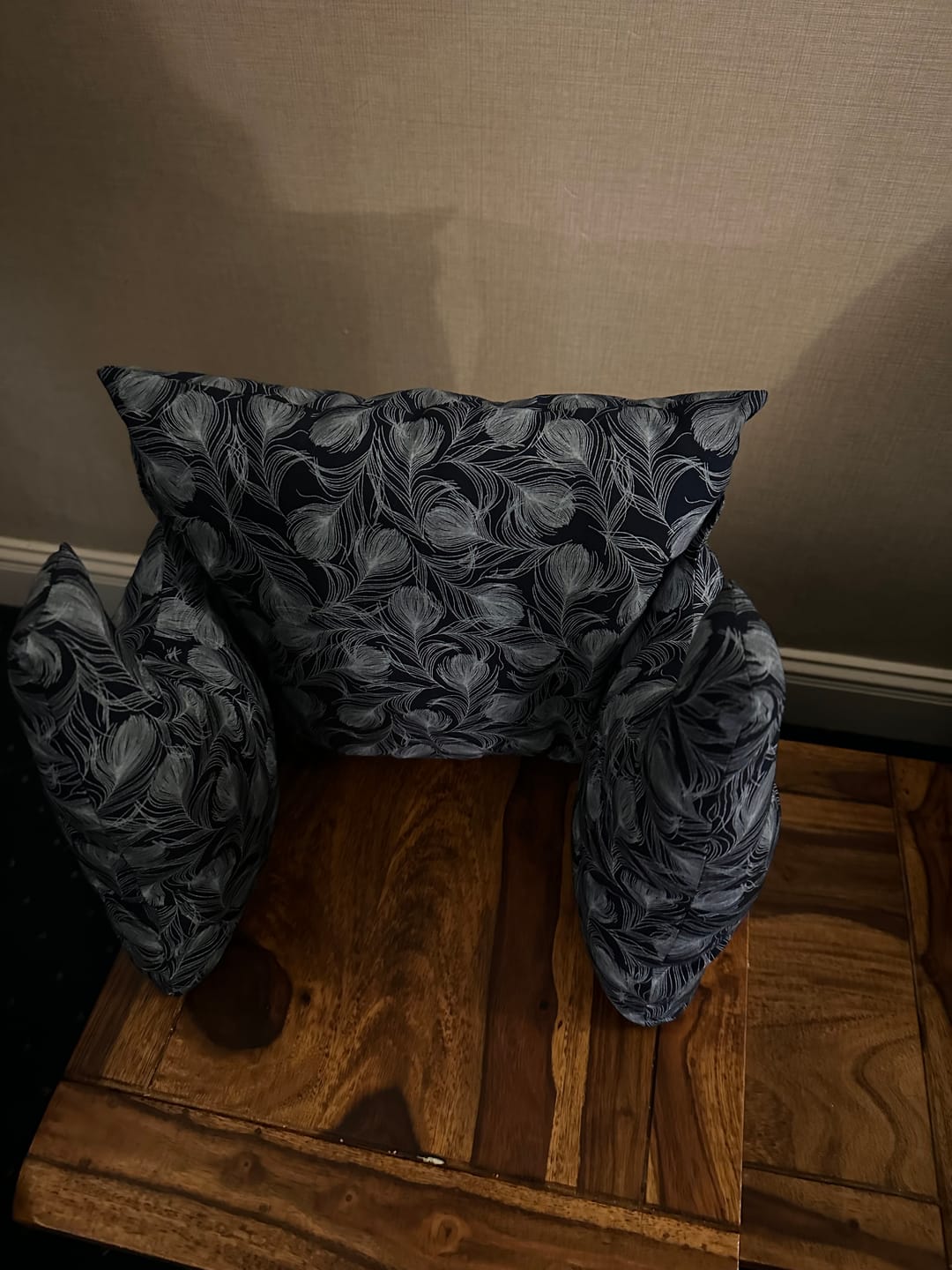 Customer photo review of Delicate Fern Rose & Hubble Cotton Poplin Fabric