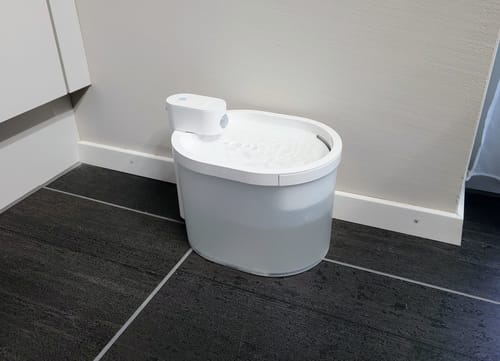 Customer photo review of Kabelloser Katzenbrunnen