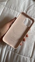 Customer photo review of iPhone 15 Silicone Case with MagSafe