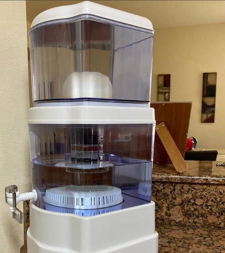 Customer photo review of HolyH2O™ Trinity Water Filter