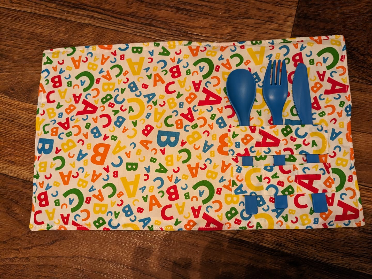 Customer photo review of ABC Polycotton Fabric