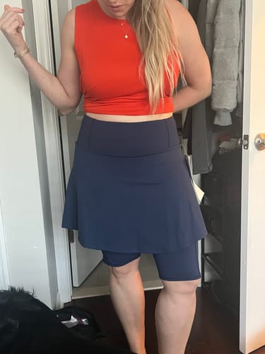 Customer photo review of Walking Skort w/ Bermuda Shorts