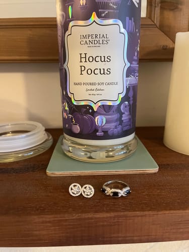 Customer photo of the Hocus Pocus candle from Beth