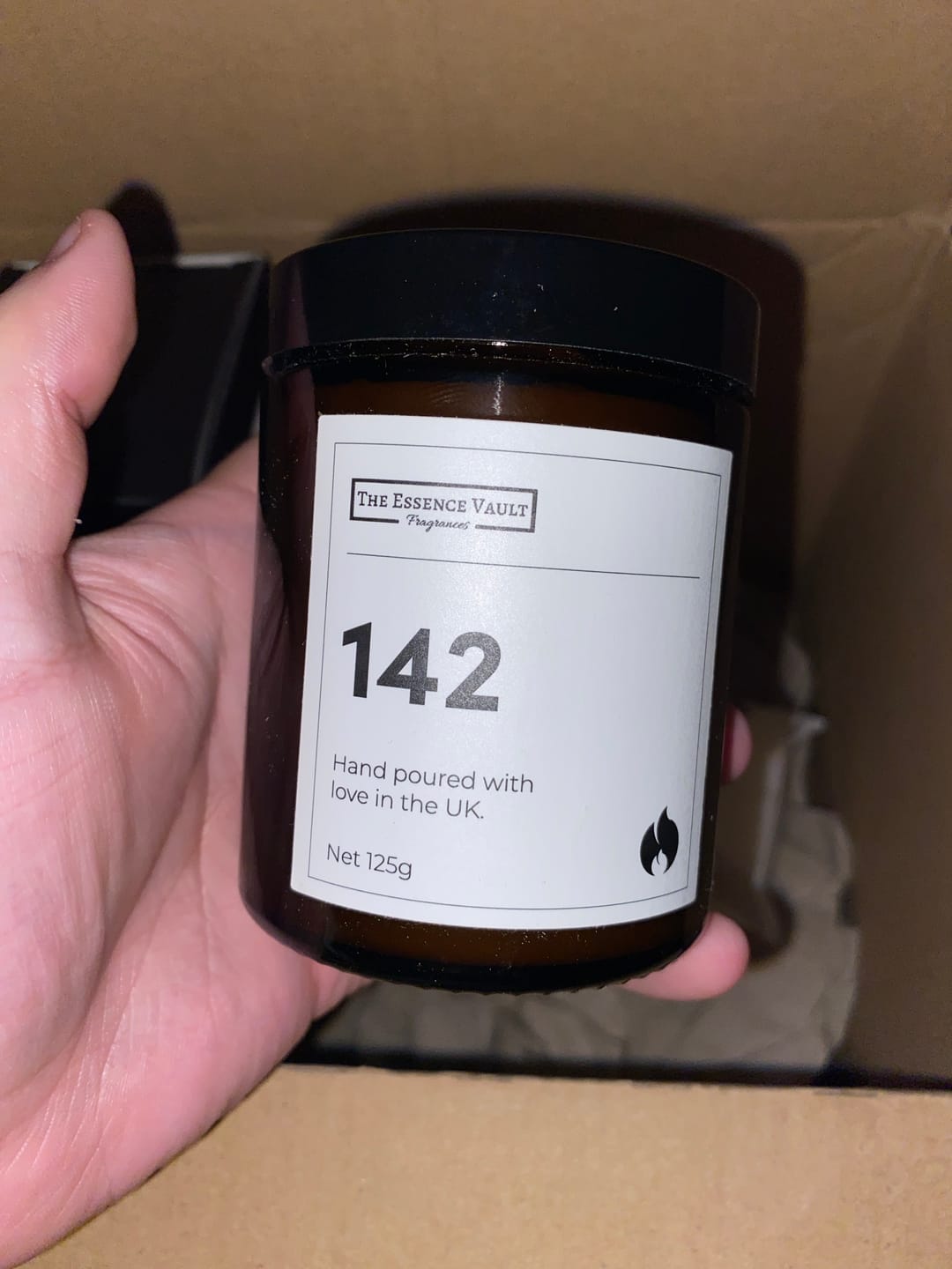 Customer photo review of Inspired By Pomegranate and Noir - 142 - 25 Hour Candle