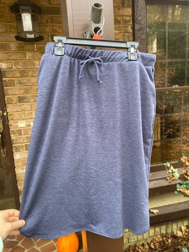 Customer photo review of Brigitte Brianna Sweatshirt Skirt