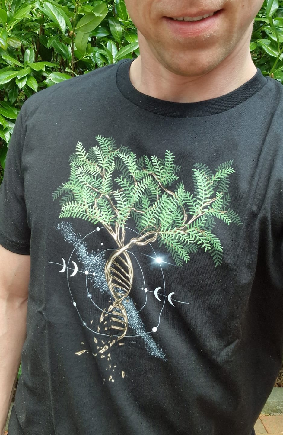 Customer photo review of Tree DNA - Herren Premium Bio Shirt