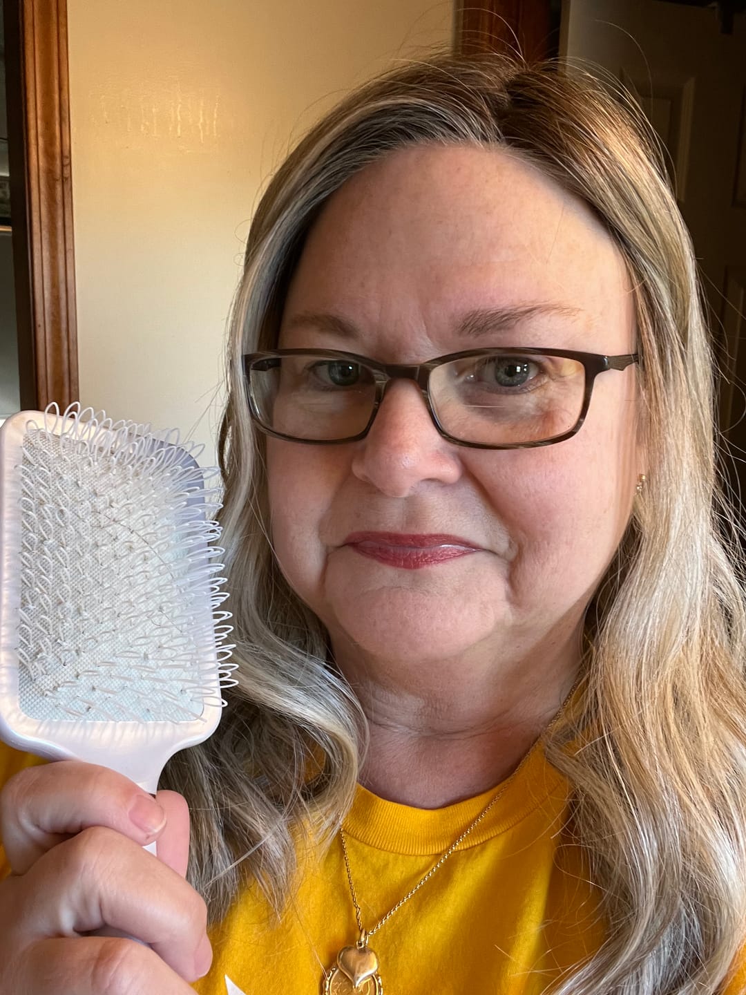 Customer photo review of Luxury Wig Brush