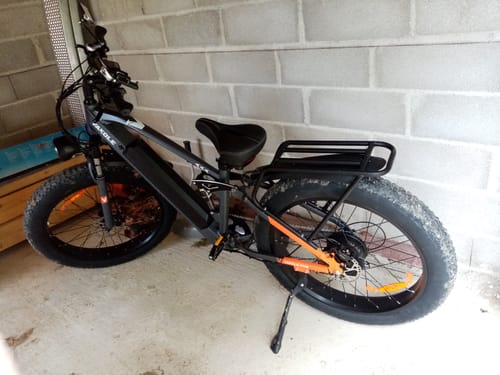 Customer photo review of Vakole CO26 26" 750W Fat Bike Full Suspension E-Mountain Bike EMTB 48V 15Ah E-bike