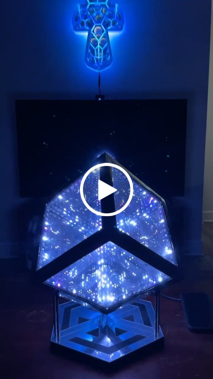 Customer video review of Mushroom Infinity Mirror