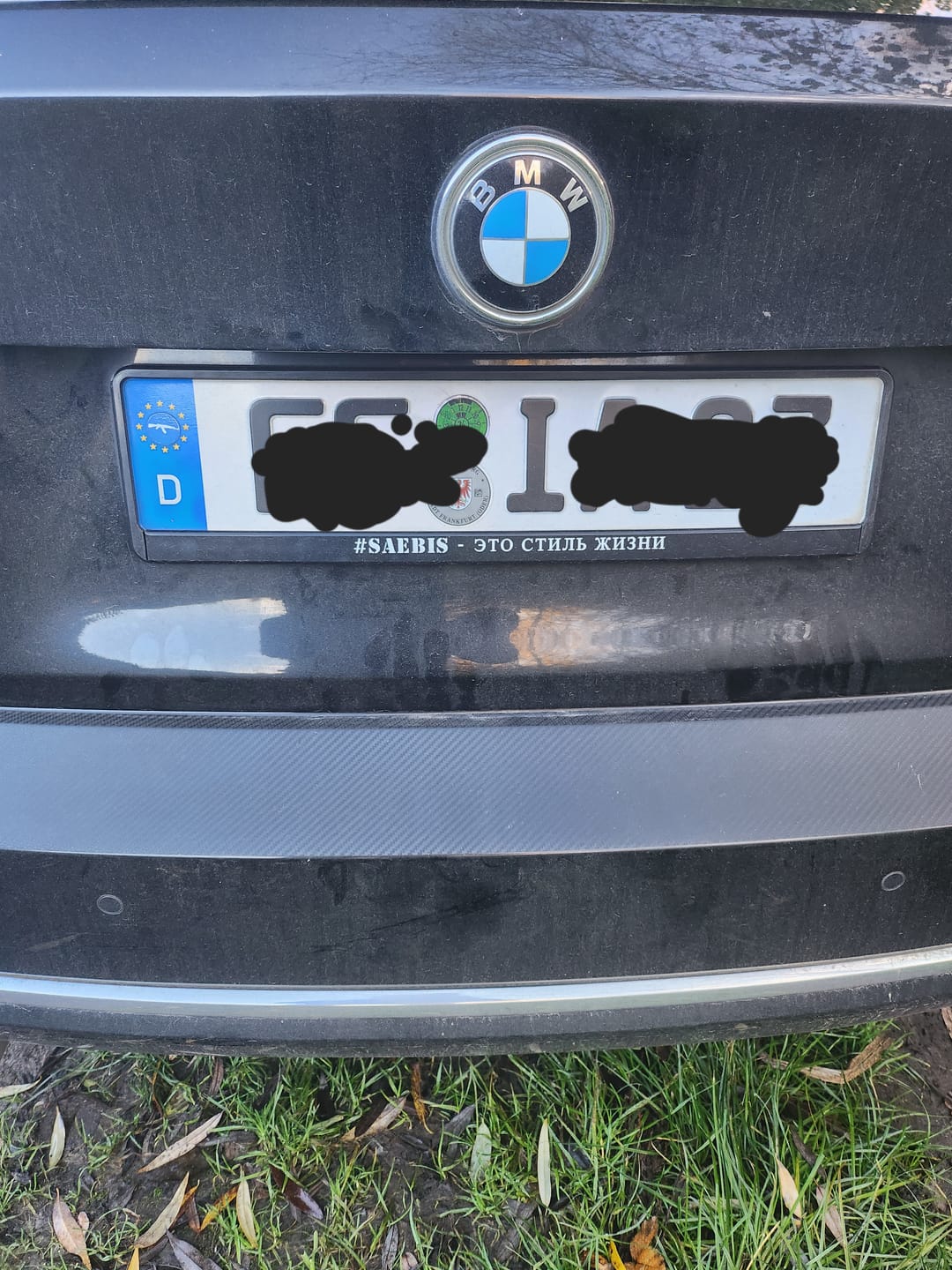 Customer photo review of SAEBIS® 2er SET Auto Kennzeichenhalter