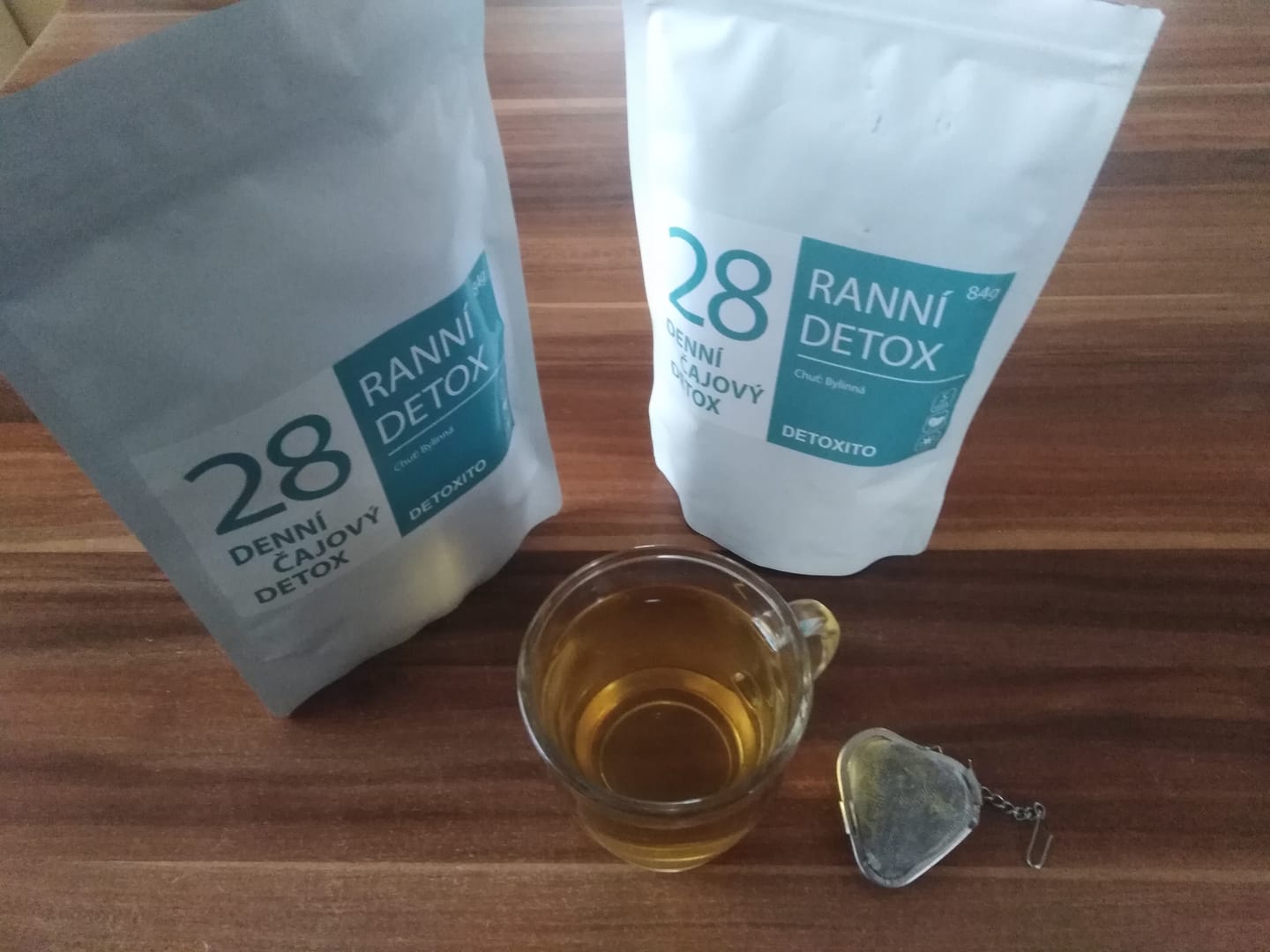 Customer photo review of Detoxikační čaje (28 denní balíček)