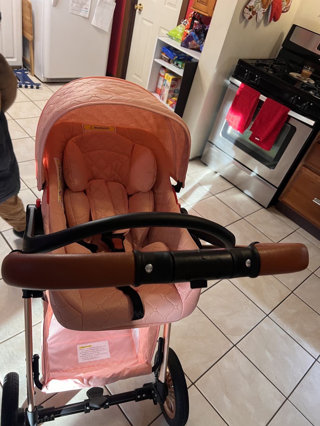 Customer photo review of Premium 3-in-1 Baby Stroller