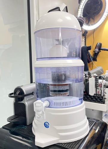 Customer photo review of HolyH2O™ Trinity Water Filter