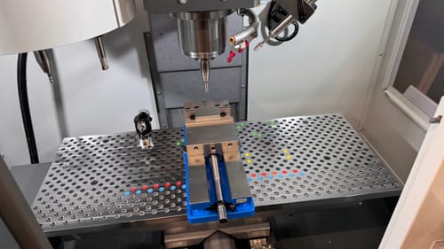 Customer photo review of Haas TM-0 Fixture Tooling Plate