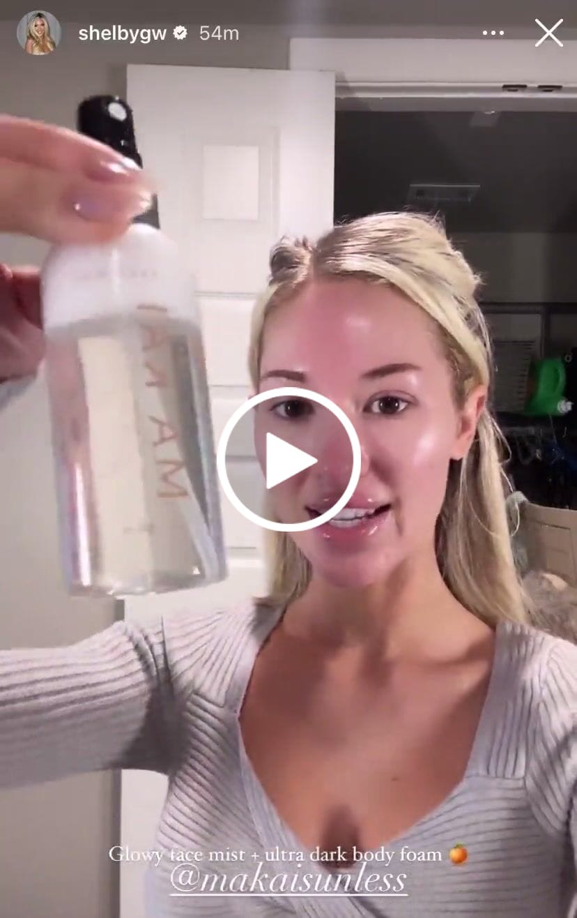 Customer video review of Makai Face Mist