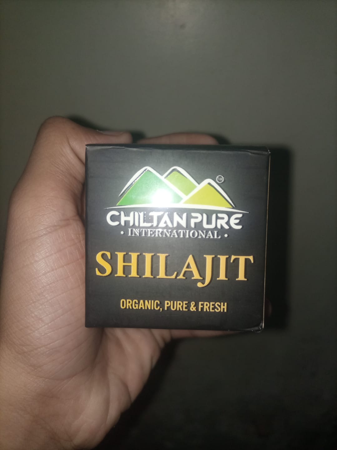 Customer photo review of Shilajit – Nature’s Gift, Counter Weakness & Increase Body Strength