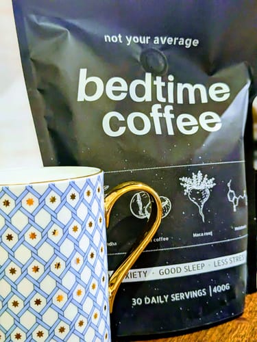 Customer photo review of Bedtime Coffee Decaf + Calming Superfoods