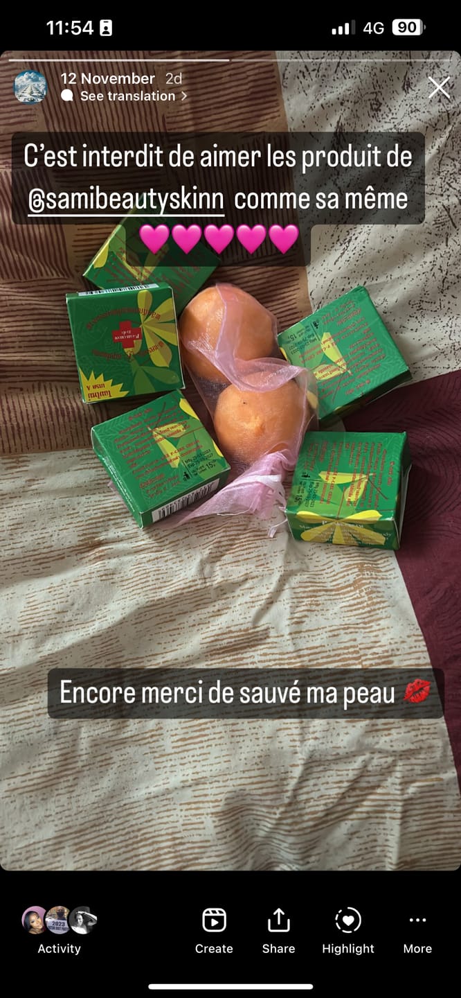 Customer photo review of Savon visage biscuit
