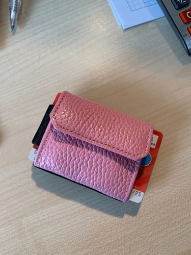 Customer photo review of Nano Boy Pocket with leather coin pocket Ladies Edition