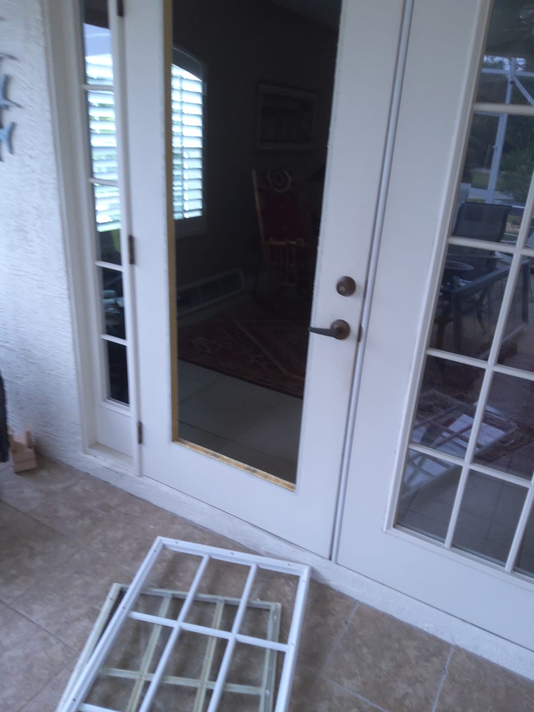 Customer photo review of Grills Between Glass 15 Lite Glass and Frame Kit (Full Lite)