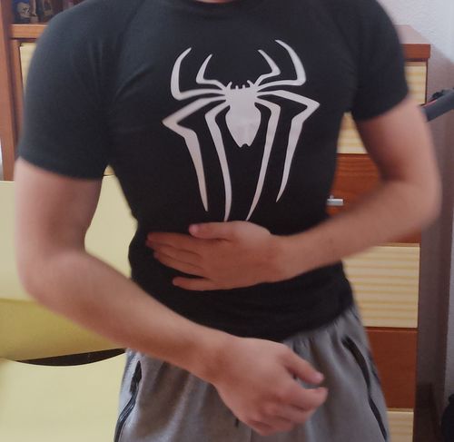Customer photo review of Spider Compression T-Shirts v1