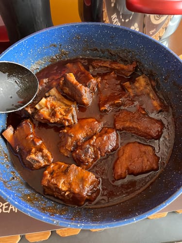 Customer photo review of Baby Back Ribs de Cerdo