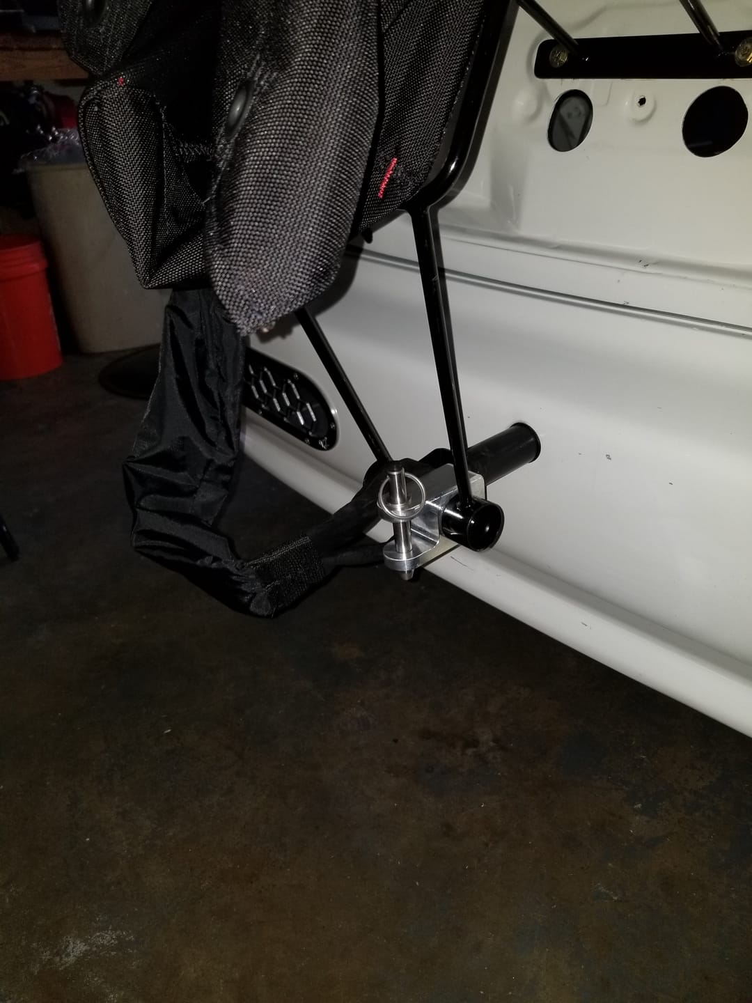 Customer photo review of Billet Push Bar Kit (For Motion Parachute Mount Clevices) 14-00010