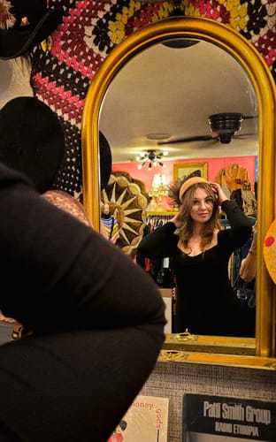 Customer photo review of Long Sleeve Sweetheart Midi Brami Dress