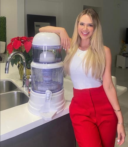 Customer photo review of HolyH2O™ Trinity Water Filter