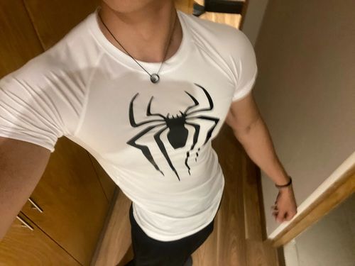 Customer photo review of Spider Compression T-Shirts v1