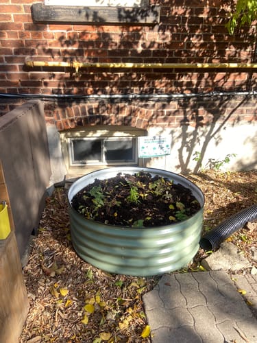 Customer photo review of 17” Tall Large Round