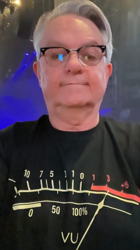 Customer photo review of Vu Meter T-Shirt