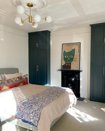 Customer photo review of 6/8-Light Mid-Century Modern Opal White Glass Globe Chandelier