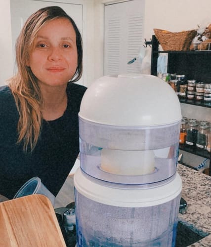 Customer photo review of HolyH2O™ Trinity Water Filter