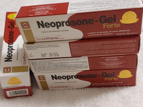 Customer photo review of Neoprosone Gel 30gr 10 Pack