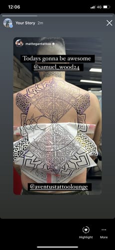Customer photo review of TattooNumbx Numbing Cream 100g (Suitable for Sensitive Skin)