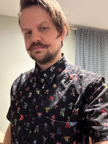 Customer photo review of Transformers “Generation 1” – KUNUFLEX Short Sleeve Shirt