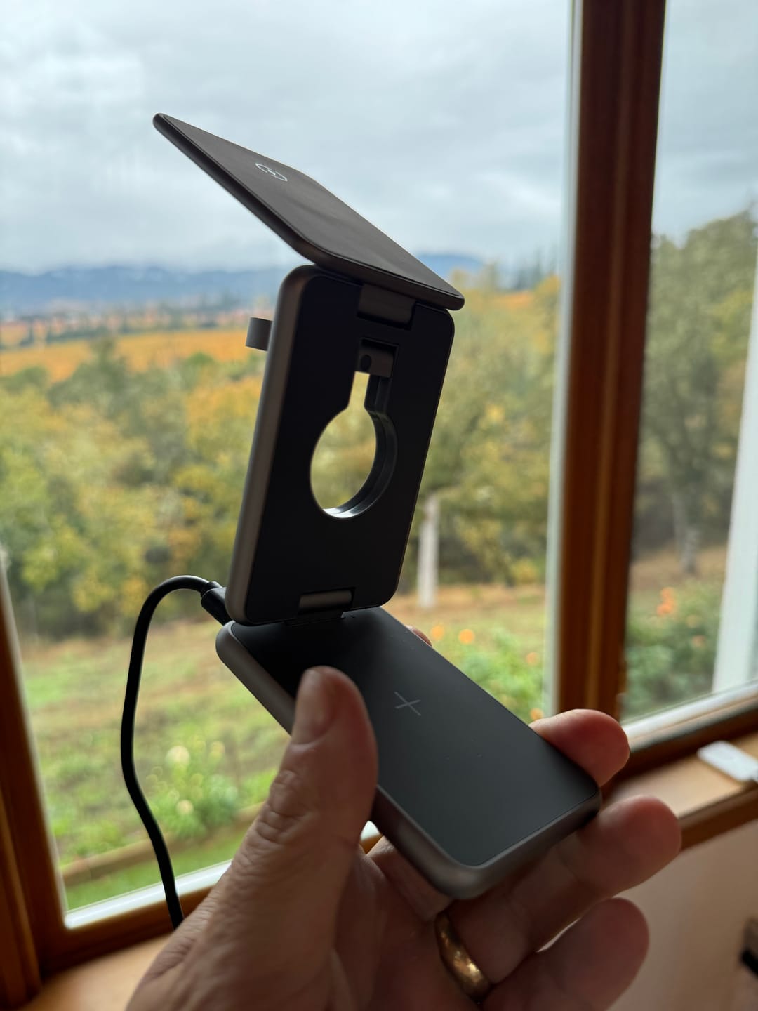 Customer photo review of MagFold Pro Qi2