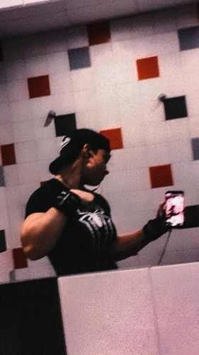 Customer photo review of Spider Compression T-Shirts v1