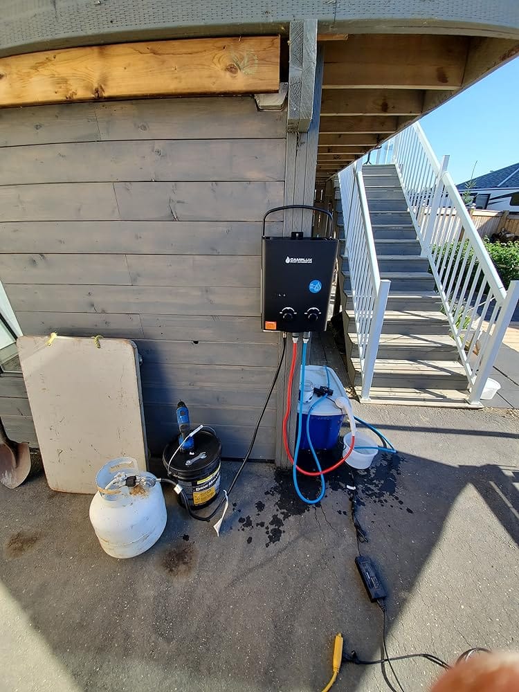 Customer photo review of Camplux Camper Kit