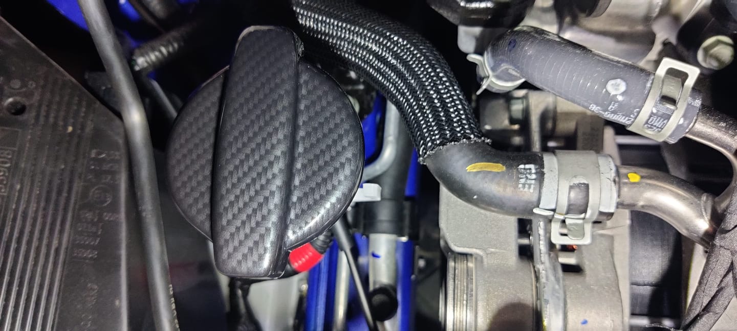 Customer photo review of Proform Screen Washer Bottle Cap Cover - Hyundai i20 / i30 / Kona N / Veloster N (Plastic Finishes)