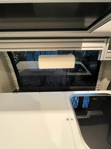 Customer photo review of Transit Passenger - 148 (non-extended) Middle Panel Shade (Passenger Side)
