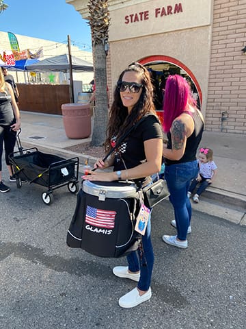 Customer photo review of 32 Can Cooler & Seat