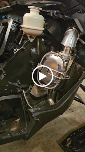 Customer video review of Ski-Doo 850 Stainless Snowmobile Race Weight Silencer 2017-22 Etec Rev Gen 4