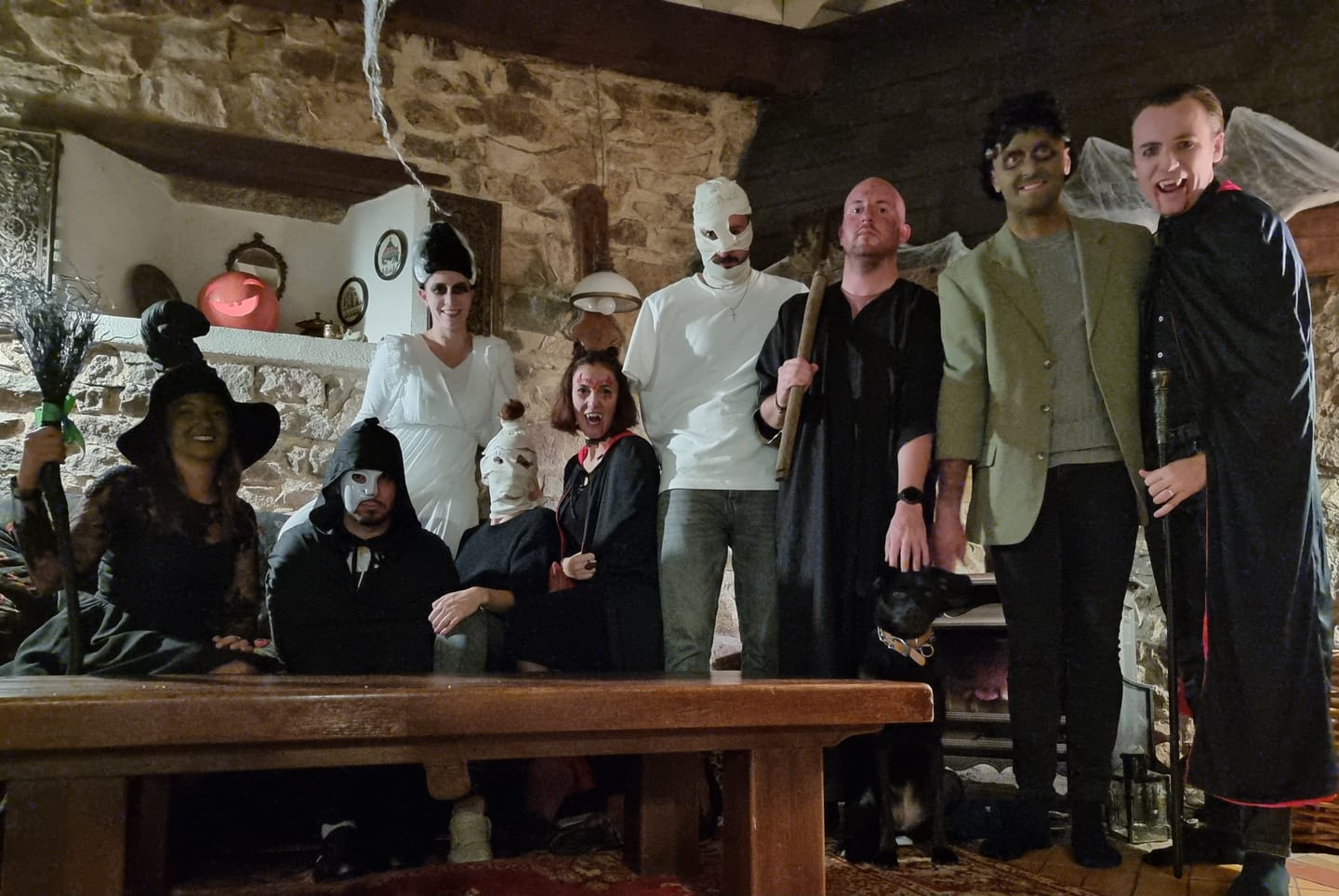 Customer photo review of Halloween Murder Mystery Game Kit - Monster Mansion
