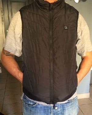 Customer photo review of Veste Chauffante Confort sans Manches (+Batterie Offerte)