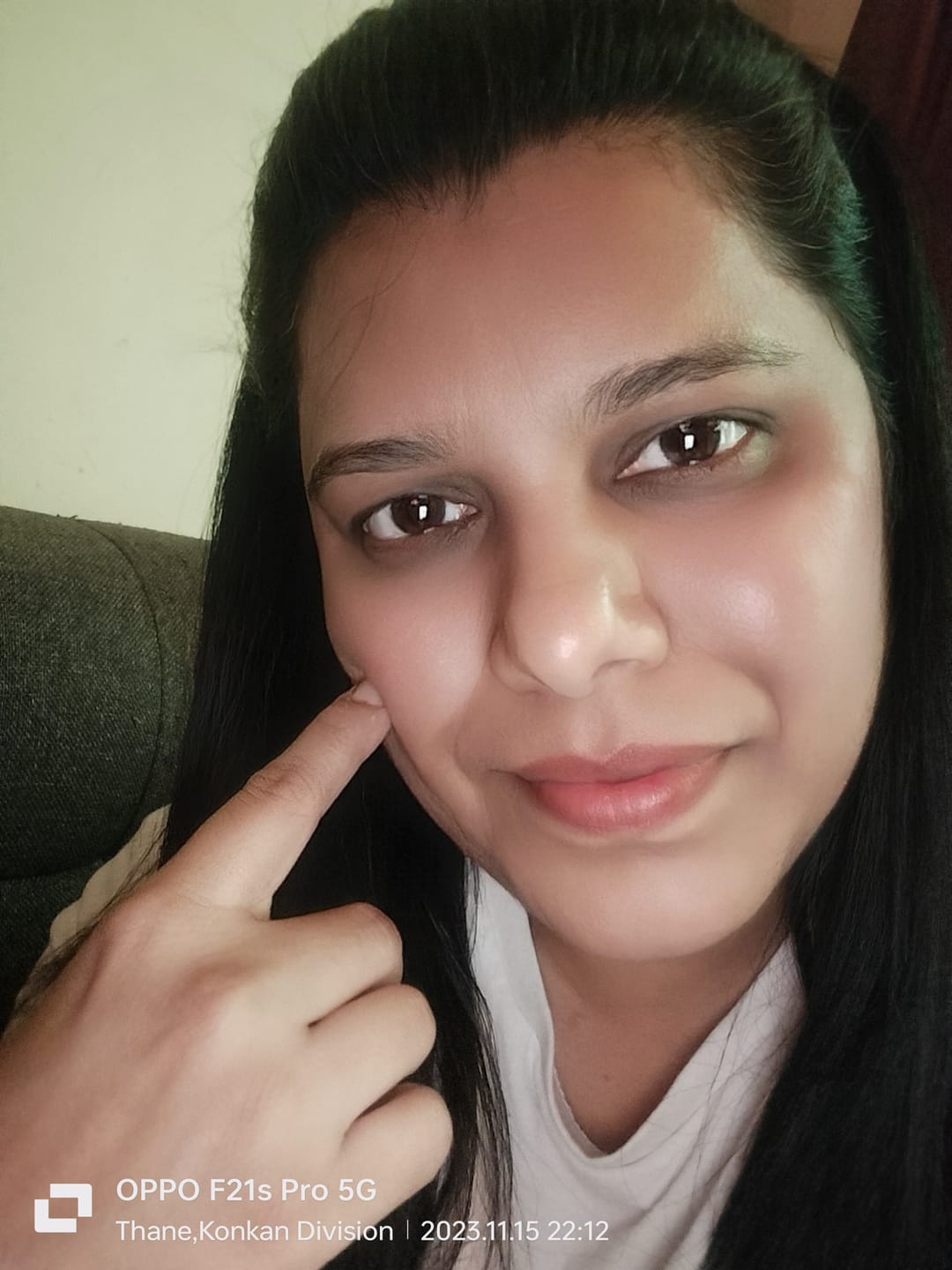 Customer photo review of Skin Brightening Face Serum
